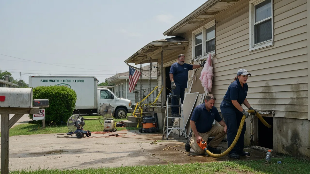 Water Damage Repair in Fort Campbell, KY near me